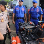 Polda Bali Laksanakan Gelar Pasukan Antisipasi Bencana Alam.