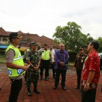 Situasi Perayaan Pergantian Tahun Baru di Bangli Aman dan  Kondusif