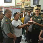 Penrem 163 Wira Satya Peringati Hut Ke 69 Penerangan TNI Angkatan Darat, “Citra TNI AD Adalah Kita”