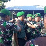 Dandim Karangasem Pimpin Korps Raport Anggota Baru Dan Lepas Anggota Purna Tugas
