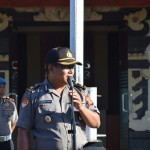 Kapolres Badung Berikan Pengarahan Kabagren, Dalam Apel Pagi.