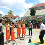 Sat Tahti Ajak Tahanan Senam AWS 3,  Jaga Kebugaran.