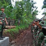 Program TMMD Desa Panjianom Tetap Berjalan Di Tengah Kewaspadaan Terhadap Covid 19