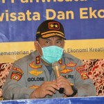 Kapolda Bali Bersama Kemenparekraf RI Serahkan 8000 Paket Sembako Kepada Pariwisata Dampak Covid-19