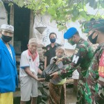 Dandenpom IX/3 Denpasar : Sambangi Karangasem Dan Bagikan Paket Sembako