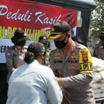 Warga Yang Terdampak Covid-19, “Kapolres Klungkung Pendistribusian Sembako.