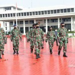 Panglima TNI Terima Laporan Kenaikan Pangkat 84 Perwira Tinggi, Termasuk Danrem 163/Wira Satya.
