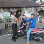 Anggota Patroli Dialogis Polres Badung, Gencar Berikan Himbauan