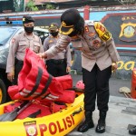 Apel Gelar Pasukan dan Cek Kesiapan Alat Pendukung Antisipasi Bencana Alam.