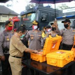 Gelar Apel Kesiapan Penanggulangan Bencana Alam, Dipimpin Oleh Wakapolres Badung.