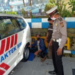 Sat Lantas Polres Bangli Bina Para Sopir Tentang Safety Driving
