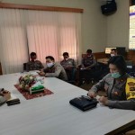 Polres Badung Terjunkan Personil di Tempat Keramaian, Menyambut New Normal.