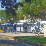 Petugas Gugus Tugas Covid-19 Provinsi Bali Sambut Kedatangan PMI di Pelabuhan Benoa