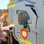 Polres Badung Gelar Apel Kesiapan Kendaraan Jelang Pemilu Serentak 2020