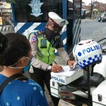 Sat Lantas Razia Operasi Patuh Lempuyang Menginjak Hari Kedua