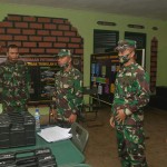 Kasdam Tinjau Seleksi Catar Akmil dan Lapangan Tembak, Kunker Ke Mako Rindam IX/Udayana.