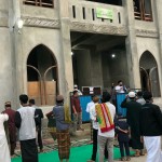 Kapolres Badung Pantau Situasi  Sekaligus Sholat Id di Masjid Baiturrahman