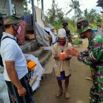 Satgas TMMD Lakukan Disinfektan & Sosialisasi Protokol Kesehatan, Cegah Covid-19.