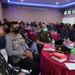 Kapolres Bangli Hadiri Sosialisasi Bhakti TNI Dirsisment Pusterad di Kabupaten Bangli