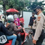Polres Gianyar Pimpin Pendisiplinan Di Pasar Tradisional