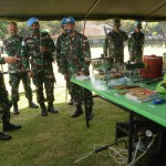 Kasdam IX/Udy Kunjungi Yonzipur 18/YKR, Cek Kesiapan Satgas Kizi TNI Konga XXXVI-G Minusca CAR.