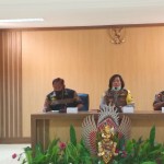Kabag Sumda Indra Puspani Sambut Tim Supervisi Dari Bidkum Polda Bali