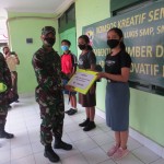 Komsos Kreatif, Kodim Klungkung Gelar Lomba Lukis Dan Film Pendek.