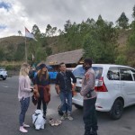 Kapolsek Kintamani Berikan Pendisiplinan Prokes Kepada Wisatawan Asing