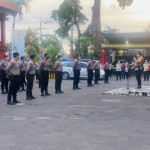 Polres Badung Gelar PLB, Akibat Aksi Penolakan Pengesahan Undang Undang Cipta Kerja.