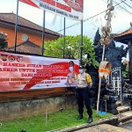 Polres Badung Sebar 60 Spanduk, Ajak Masyarakat Taati Prokes