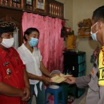 Kapolres Roby Kunjungi Dan Beri Semangat Anggotanya Yang Sakit