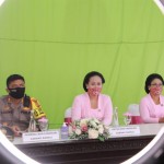 Kapolres Bersama Ibu Ketua Bhayangkari Cabang Bangli Ikuti Upacara  Peringatan HKGB Ke-68 Tahun 2020 .