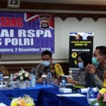 Tim RSPA Dari Korlantas Polri Kunjungan diSambut Kapolres Badung