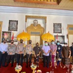 Kapolda Bali Silaturahmi Ke Puri Agung Klungkung.