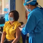 Polres Badung Melaksanakan Program Vaksinasi Covid -19