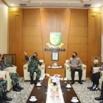 Kadiv Propam Polri Sambangi Danpuspom AD, Perkuat Sinergi Dalam Penegakan Disiplin Personel TNI-Polri.