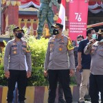 AKBP Leo Dedy Defretes Pimpin Latihan Sispam Mako