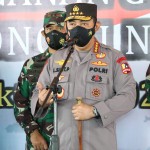 Gandeng PCNU Banyuwangi, Kapolri Kejar Target 70 Persen Vaksinasi Presiden Jokowi