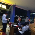 Kanit Samapta pantau PPKM level 3 dan Prokes di Terminal tipe A Mengwi.