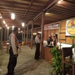 Pantau PPKM Level- 2 Unit Samapta Polsek Kuta Utara Terus Ingatkan  Prokes.