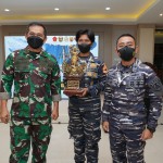 Kodam IX/Udayana Dikunjungi KRI Bima Suci, Latihan Kartika Jala Krida.