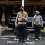 AKBP Leo Dedy Defretes, Pimpin Apel Pengamanan Perayaan Umanis Galungan.