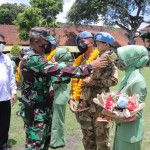 Sebanyak 159 Prajurit Kodam IX/Udayana Kembali dari Misi Pemeliharaan Perdamaian di Afrika Tengah