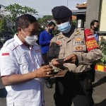 Kanitpropam Polsek Abiansemal Melaksanakan Gaktiplin Personil Polsek.