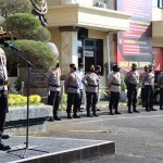 Wakapolres Badung Pimpin Apel Kesiapan Pengamanan Natal 2021
