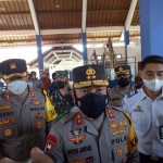 Kapolda Bali cek kesiapan Pospam dan Posyan Dalam Rangka Pengamanan Nataru 2022.