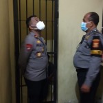 Kapolsek Abiansemal, Cek Tahanan dan Ruang Tahanan.