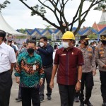 Kapolres Badung Sambut Kunjungan Kerja Menteri Marves Dan Rombongan