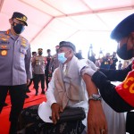 Tinjau Vaksinasi di Aceh, Kapolri Minta Forkopimda Lakukan Upaya Maksimal Cegah Peningkatan Positivity Rate