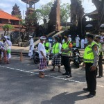 Wakapolres Badung Pimpin Pengamanan Melasti